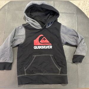 Quiksilver Kids Hoodie with Red Logo